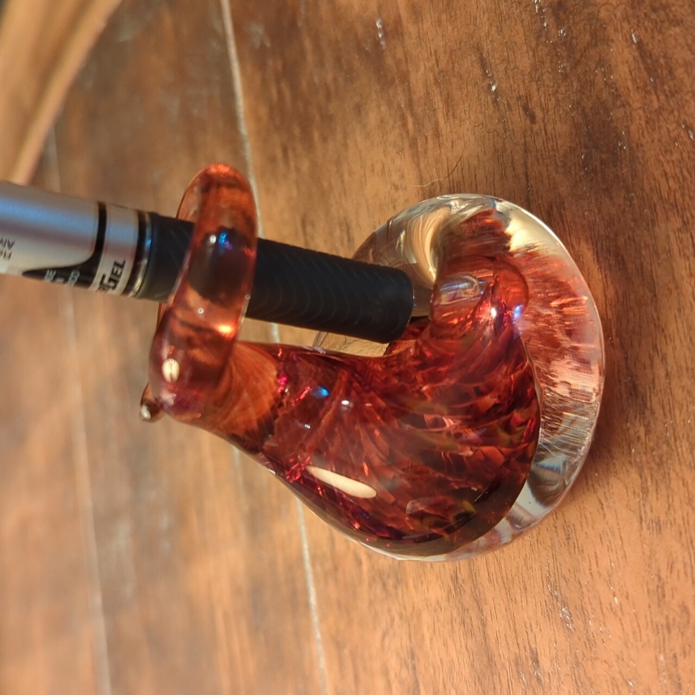 Fusion Art Glass pen holder